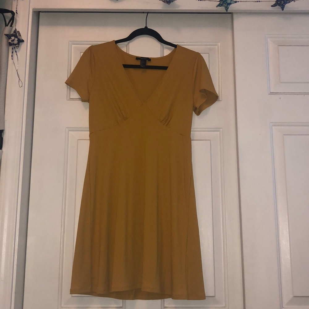 A mustard yellow skater dress!!